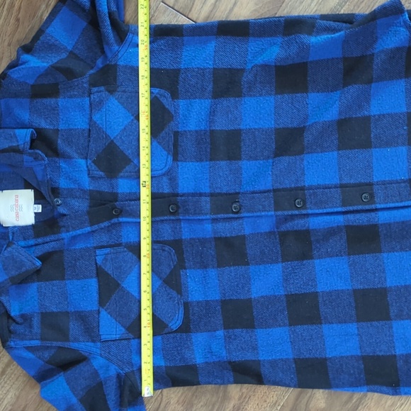 Casa Cabana Sienna Checked Longline Shirt - Picture 8 of 8